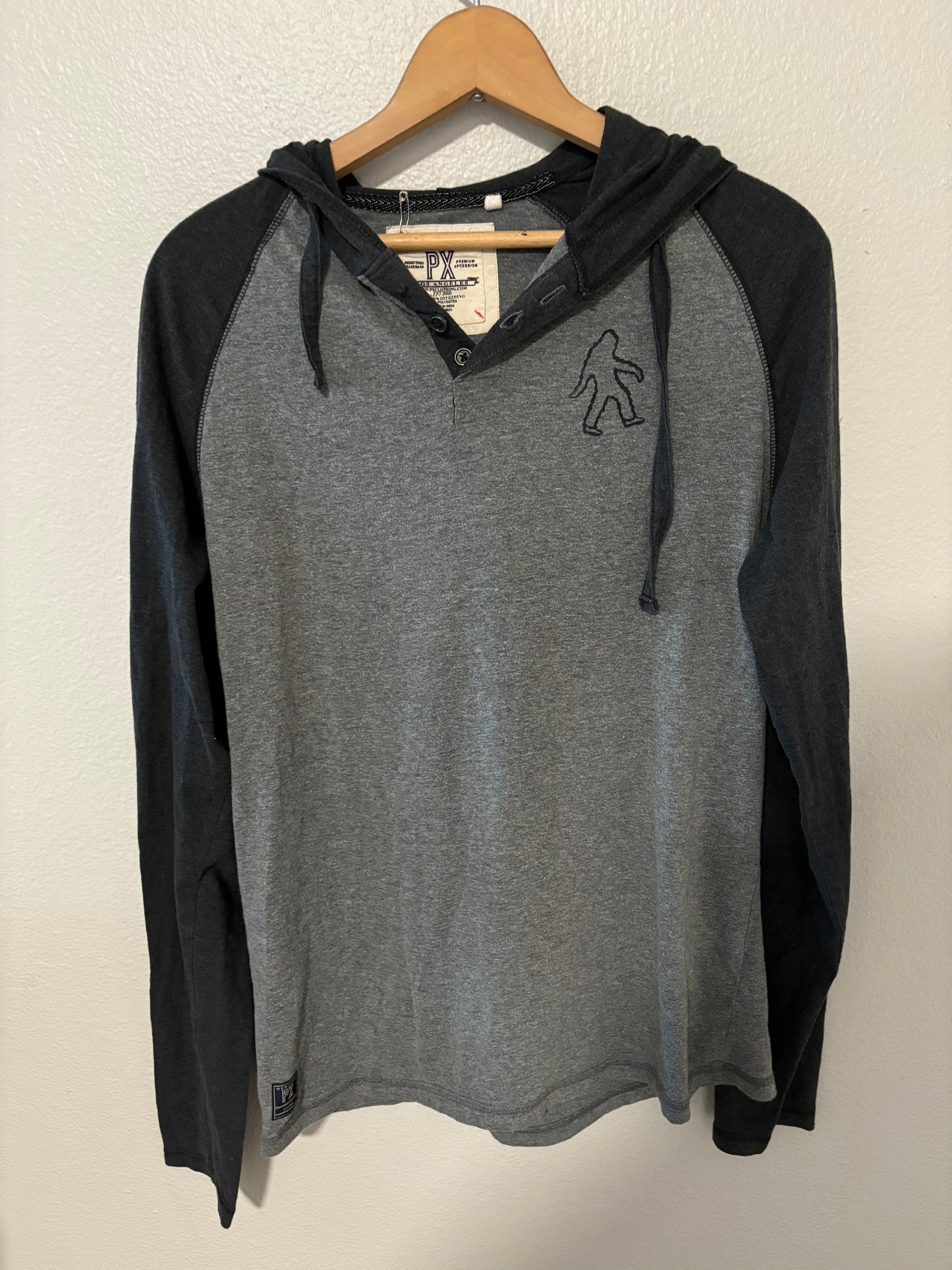 L - Sasquatch light hoodie