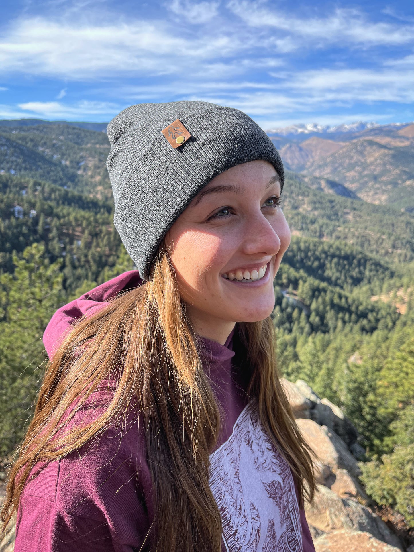Grey beanie