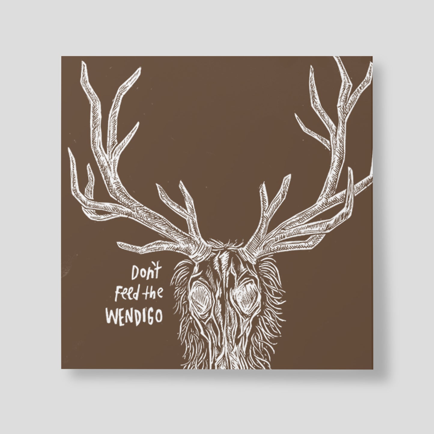 12x12 Wendigo mystery colour print
