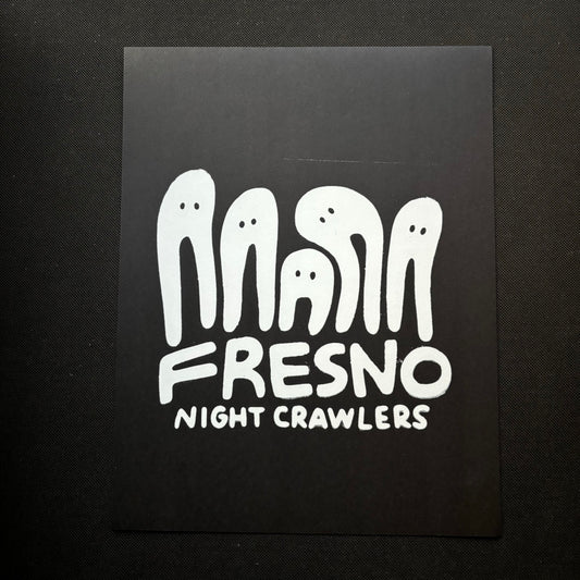 Fresno nightcrawlers 8.5x11 print