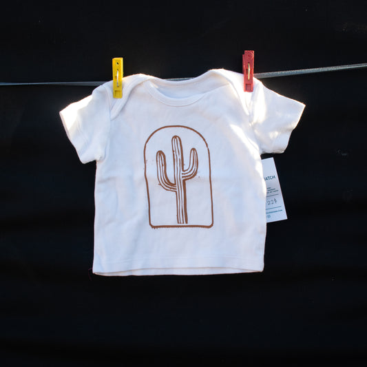 3-6 M - cactus tshirt