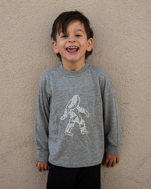 4T Baby squatch long sleeves