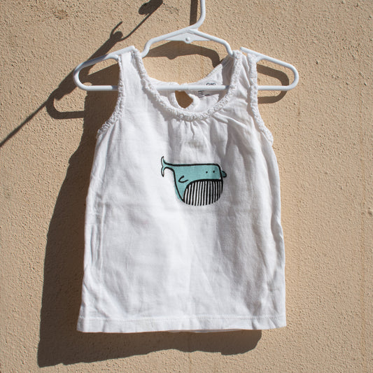 3T - lil whale tank top