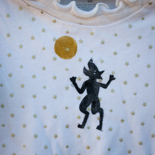 9M - Werewolf onesie