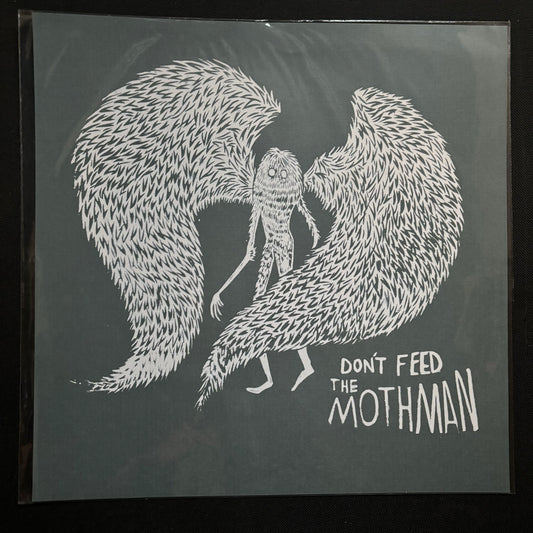 Don’t feed the Mothman print 12x12 - greens