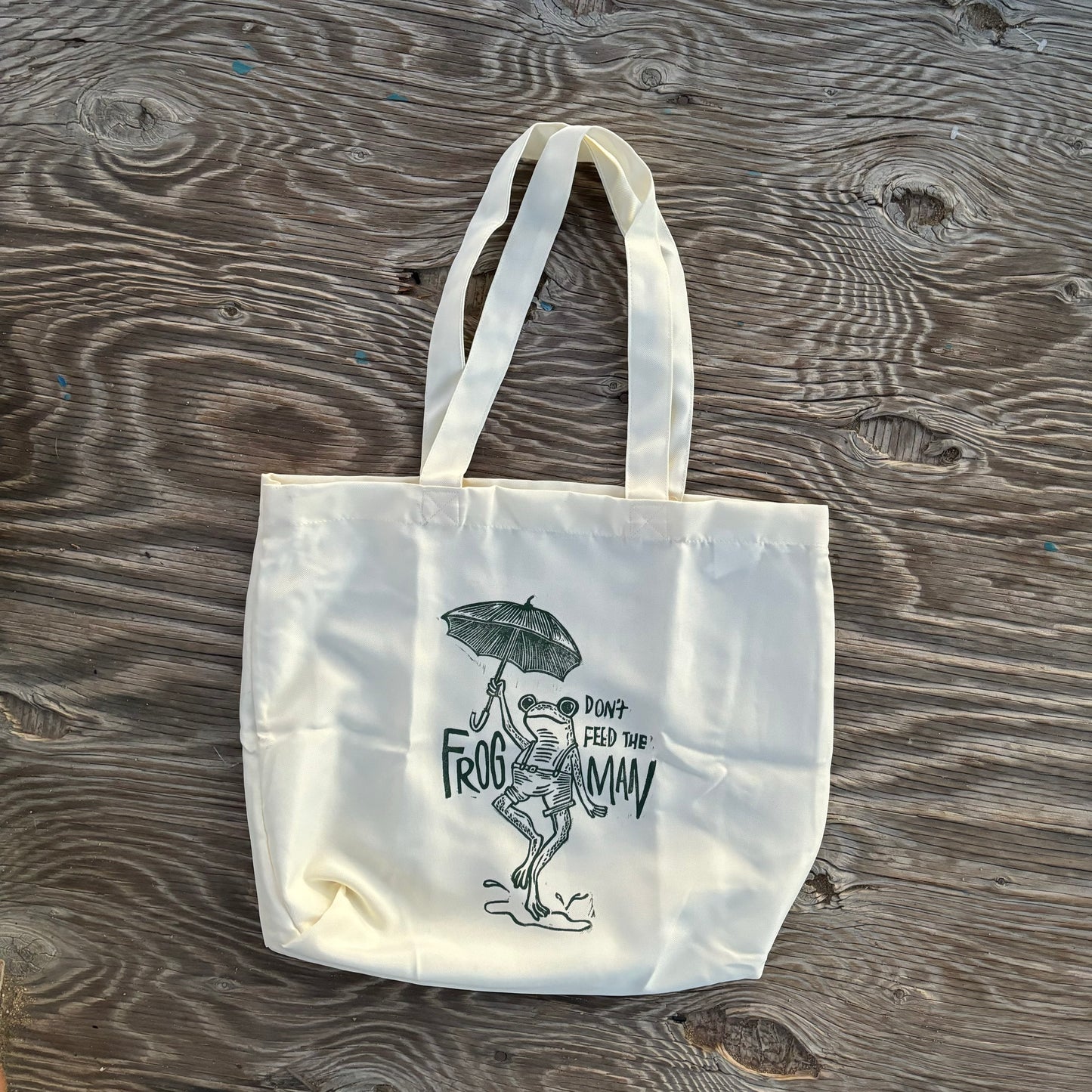 Frogman tote bag (polyester)