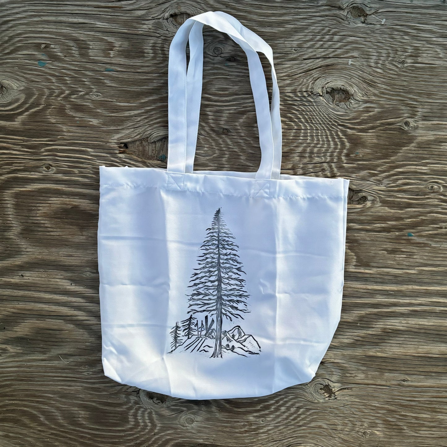 Pine summit tote bag (polyester)