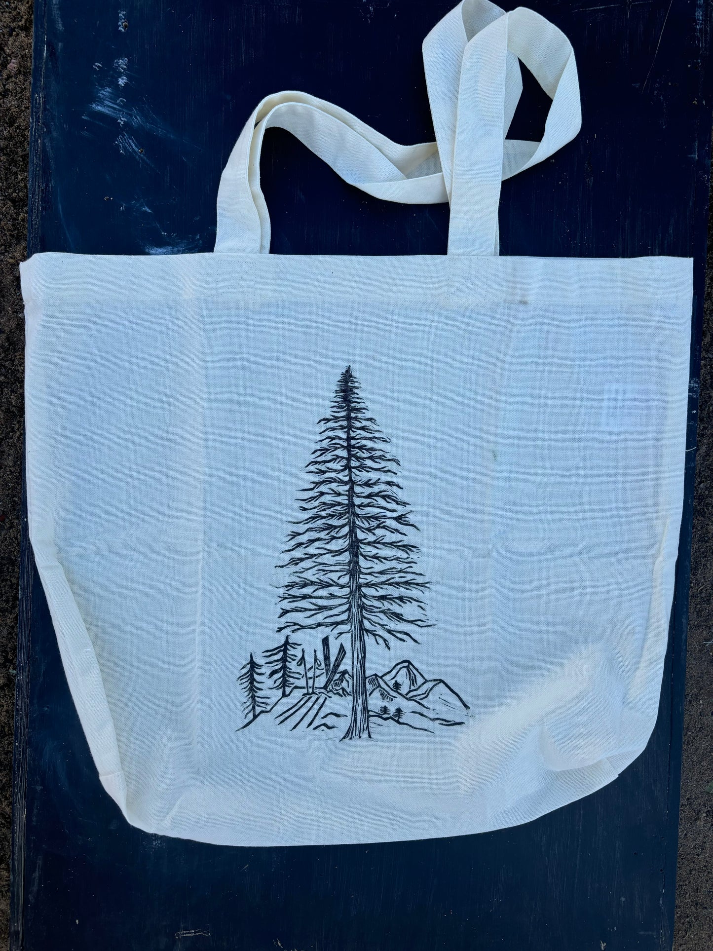 Pine summit tote bag (Cotton)