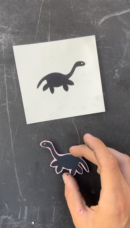 Nessie mini print