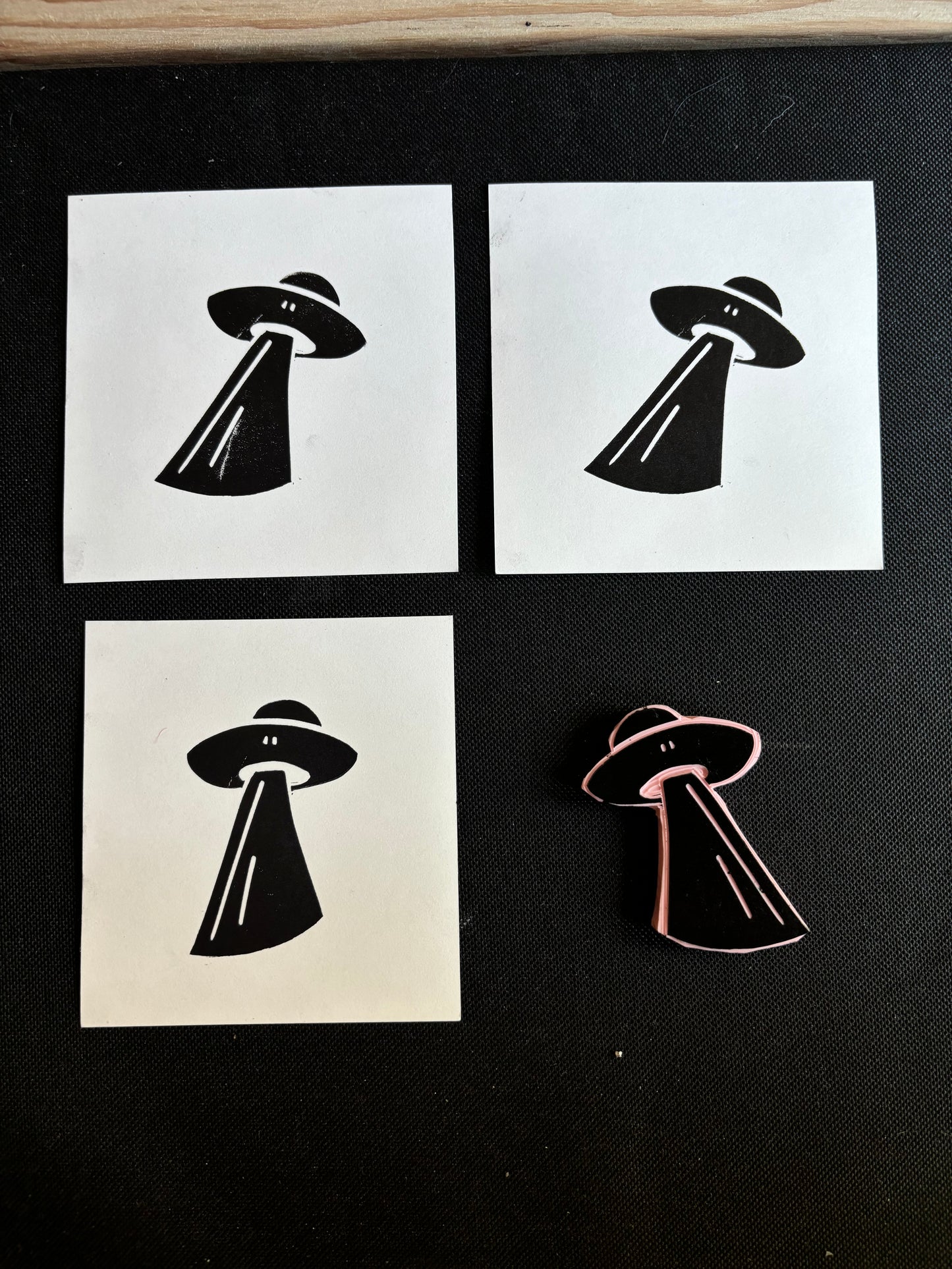 UFO mini print