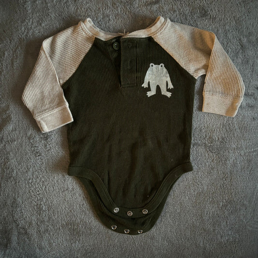 3-6M - frogman onesie