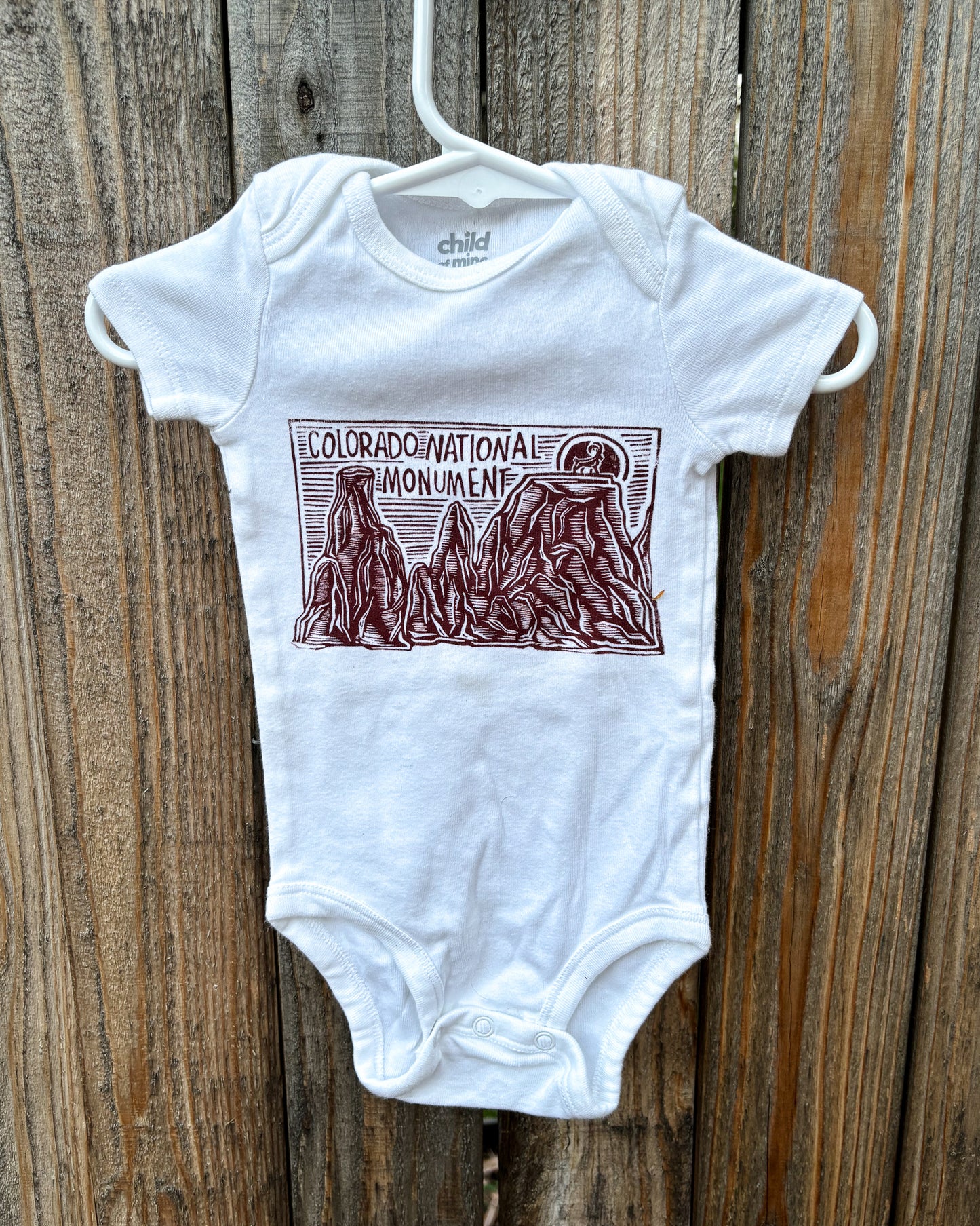 3-6M - Monument onesie