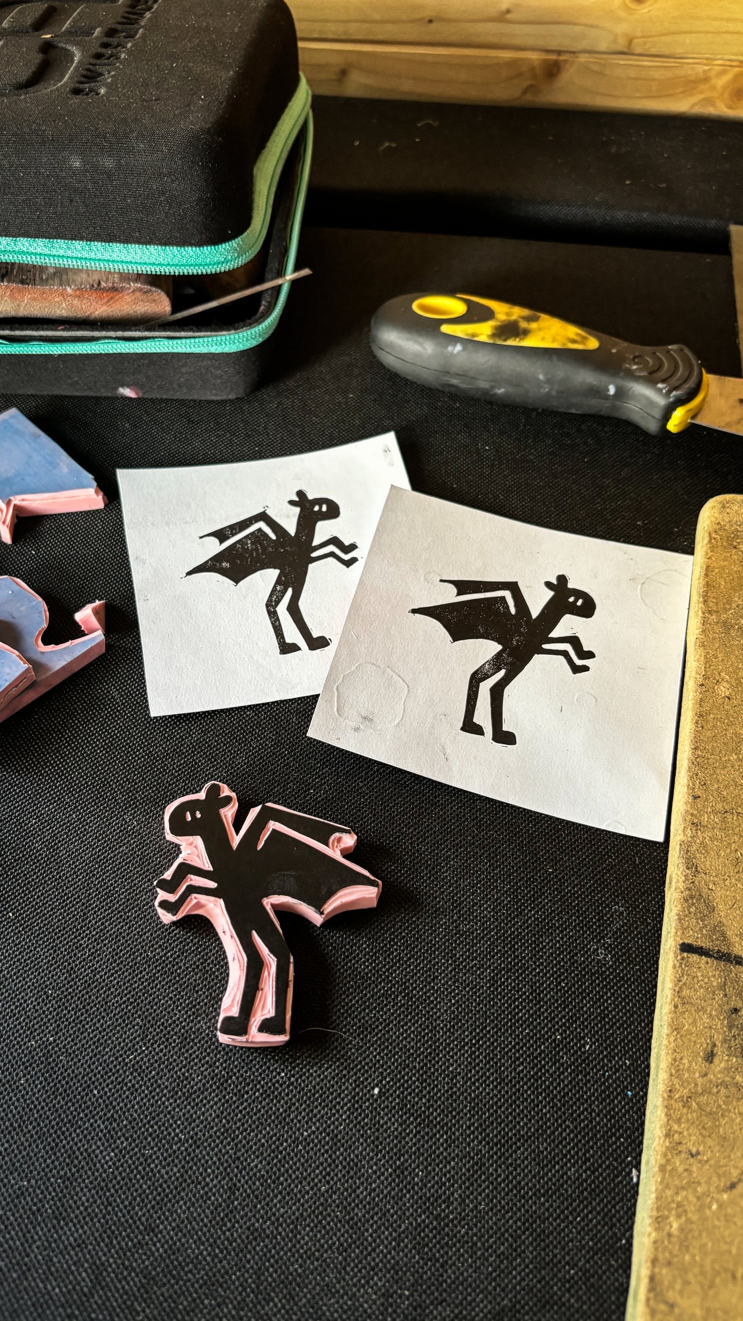 Jersey Devil mini print