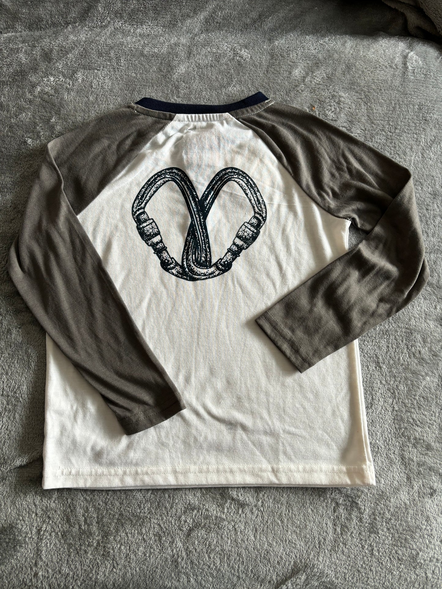 XS jr - Carabiner love long sleeves