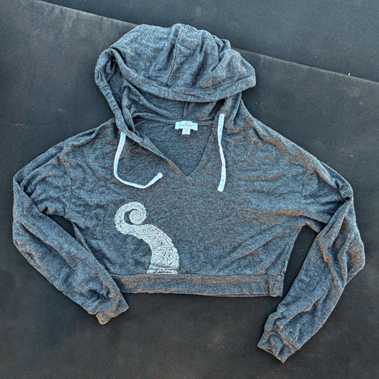 XS - Kraken cropped hoodie