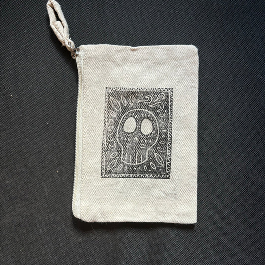 Dia de los muertos mini pouch