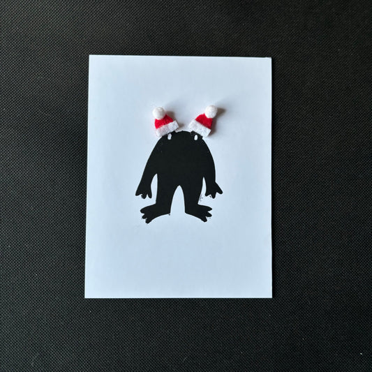 Frogman flat card