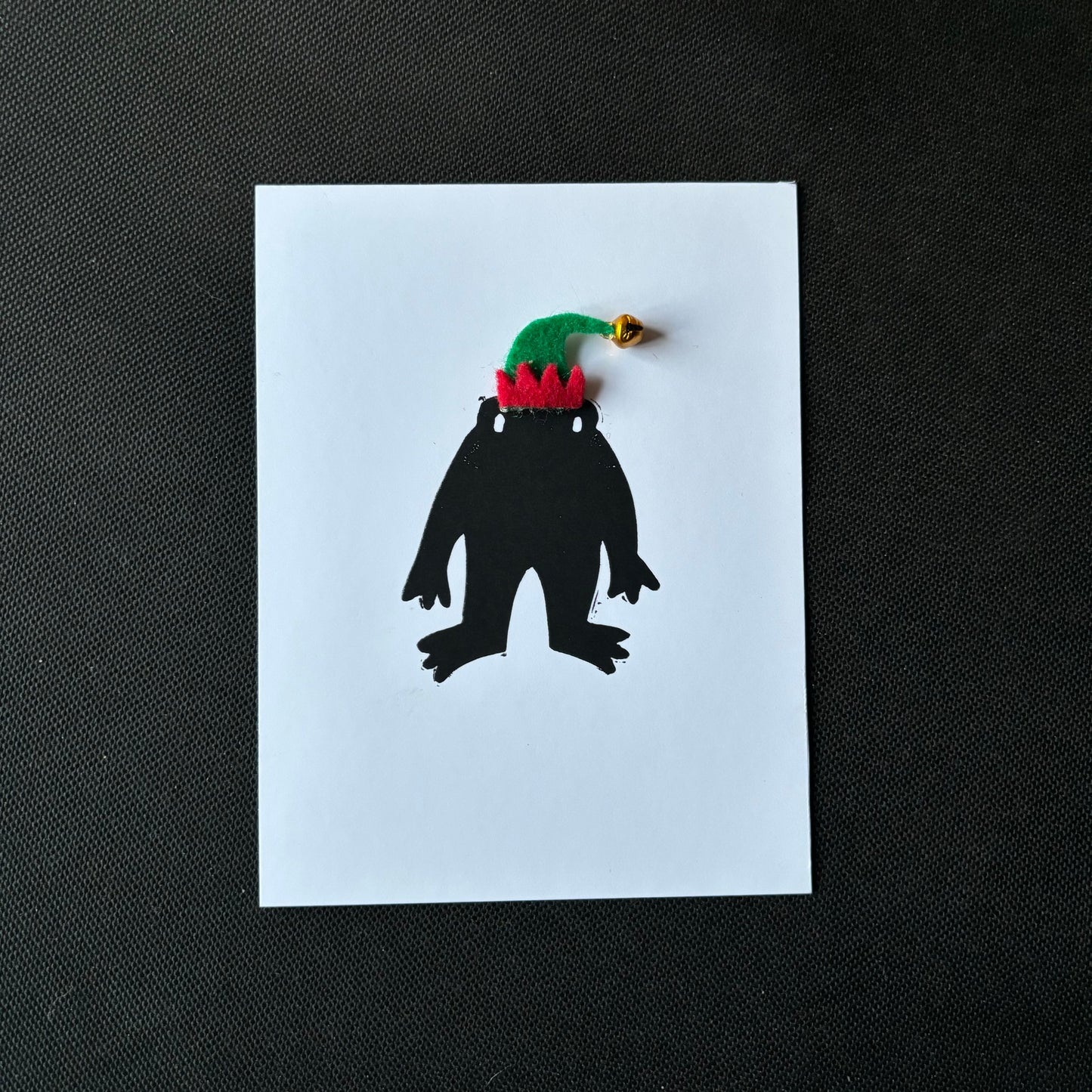 Frogman flat card