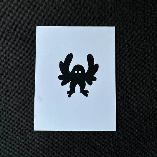 Mothman flat card