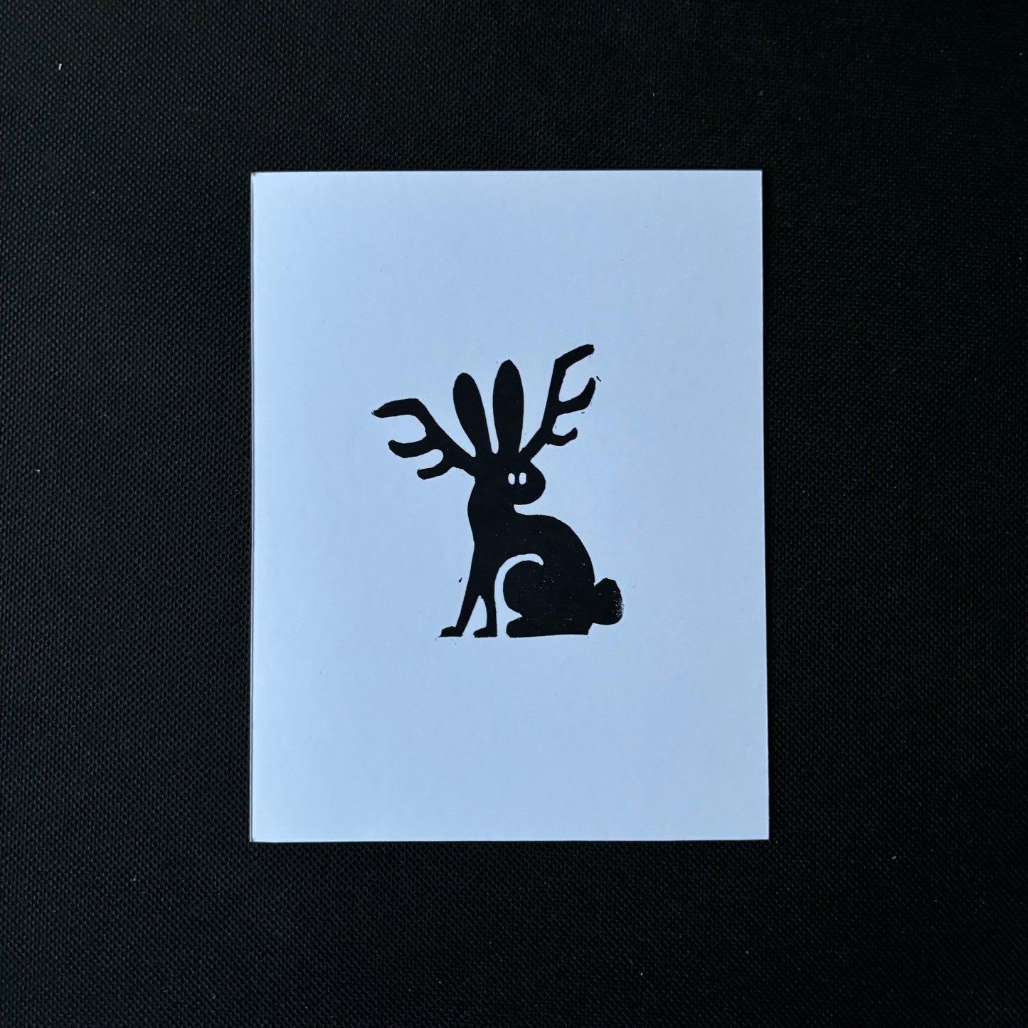 Jackalope flat card