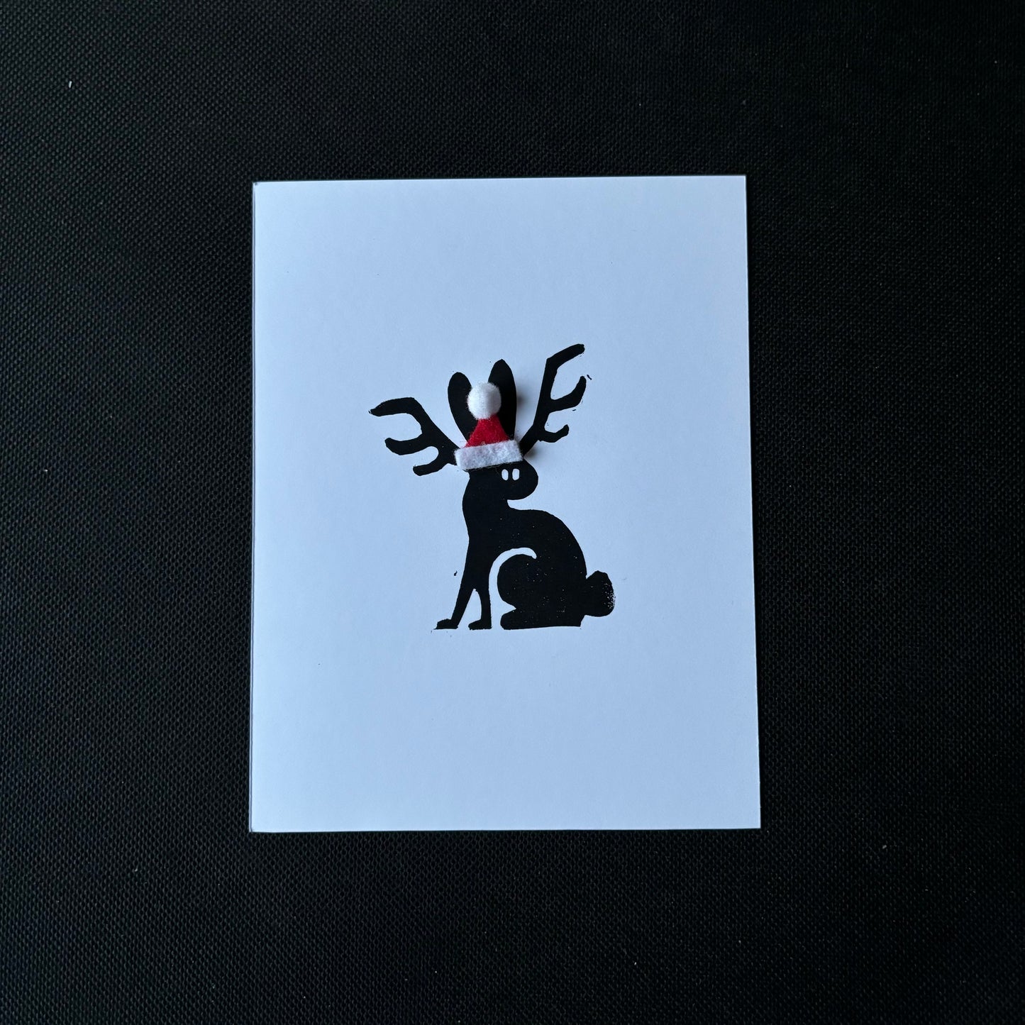 Jackalope flat card