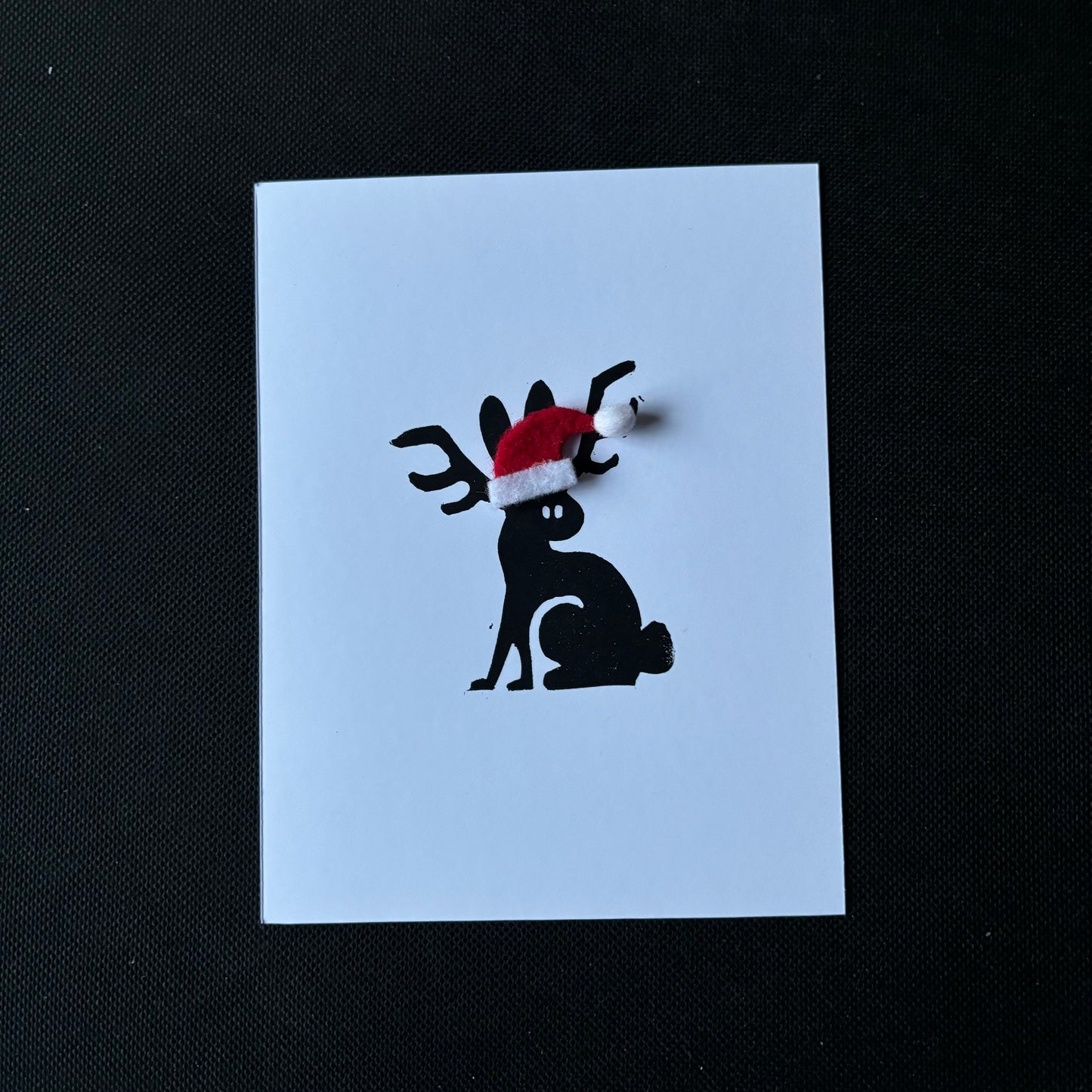 Jackalope flat card