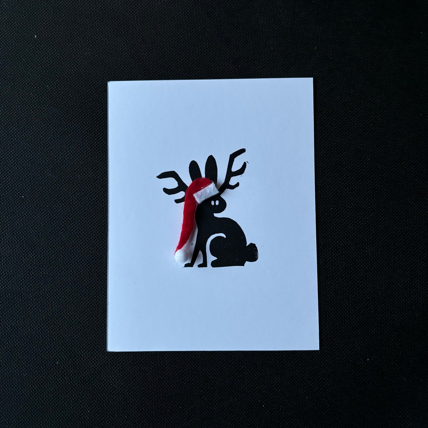 Jackalope flat card