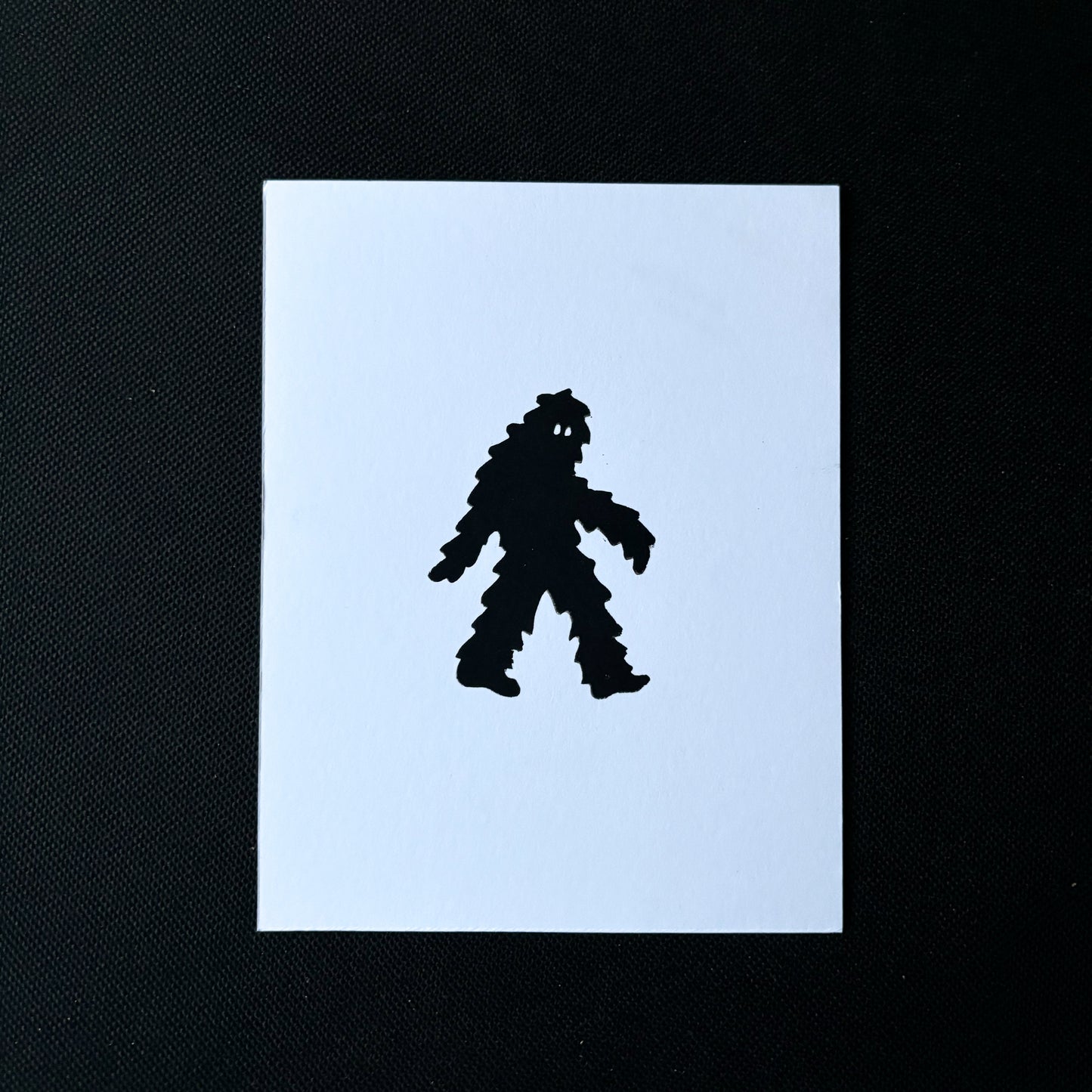 Sasquatch flat card