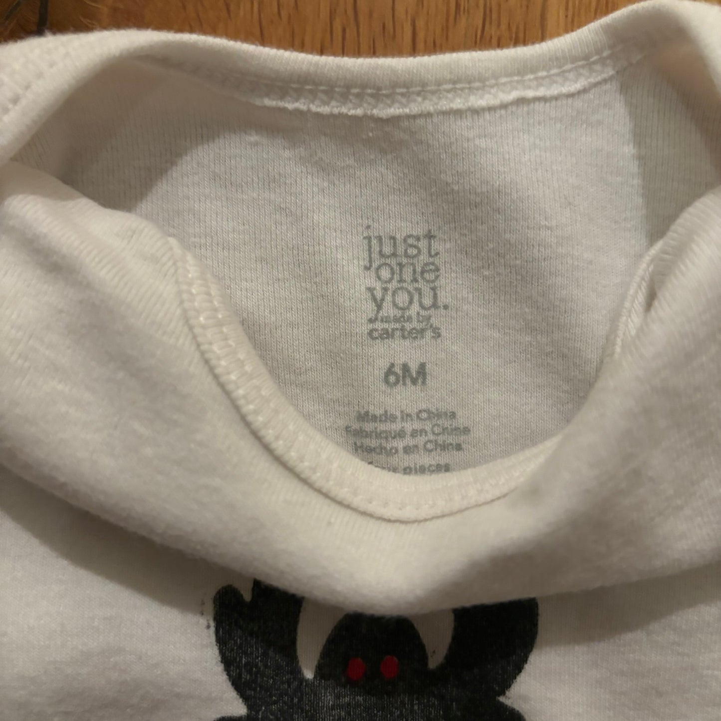 6m - Mothman onesie