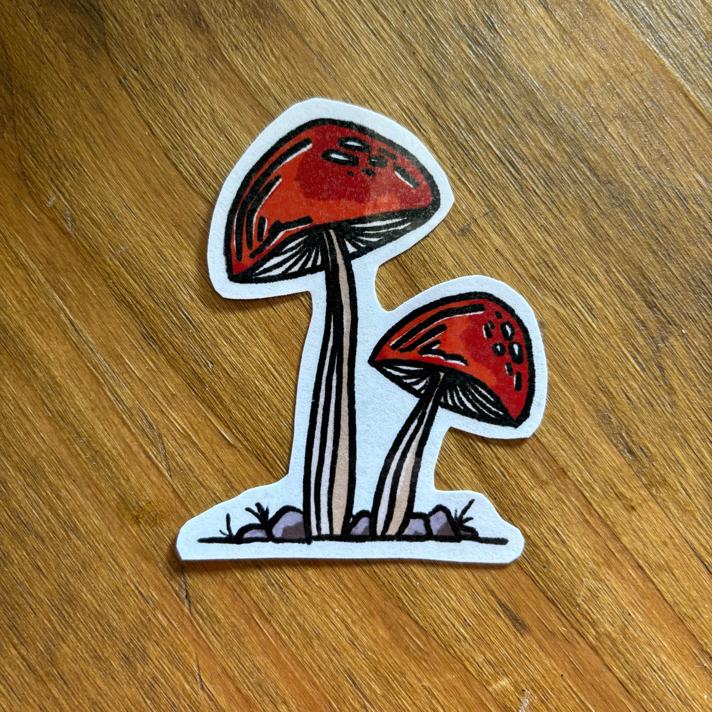 Mushrooms 3 sticker