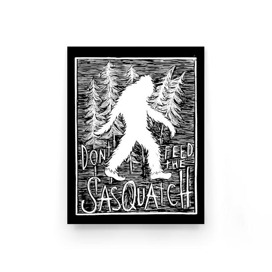 Sasquatch 8.5x11 print