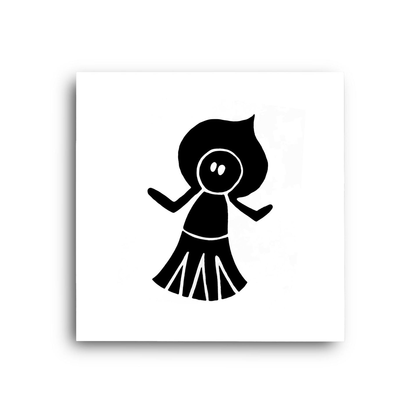 Flatwoods monster mini print