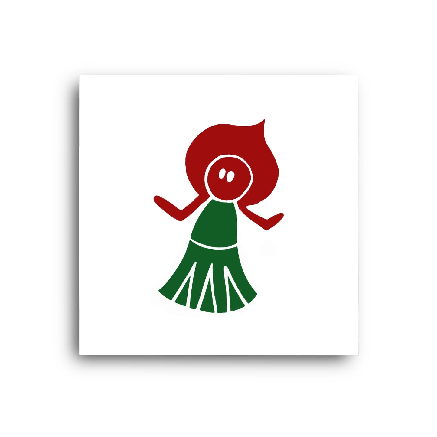 Flatwoods monster mini print