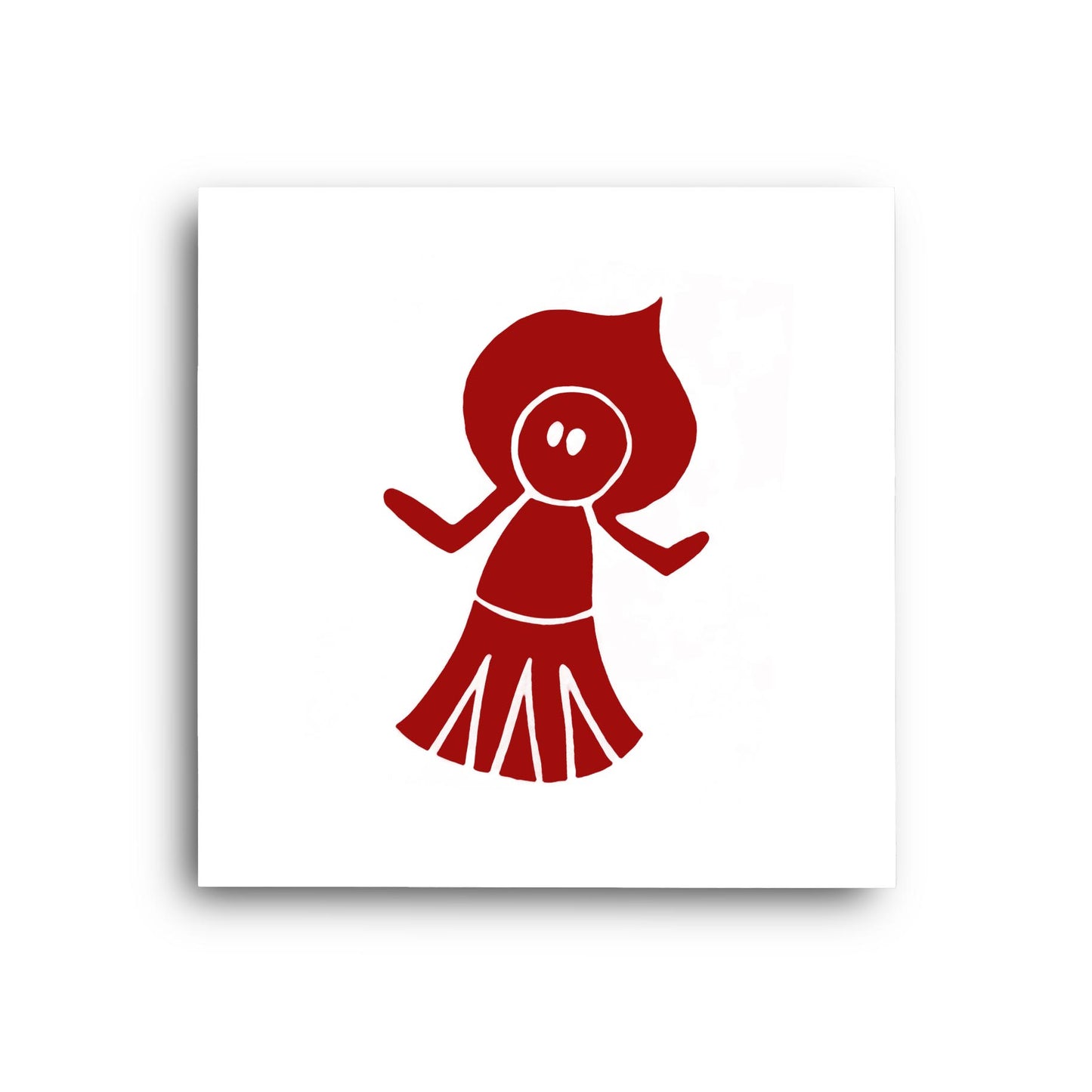 Flatwoods monster mini print