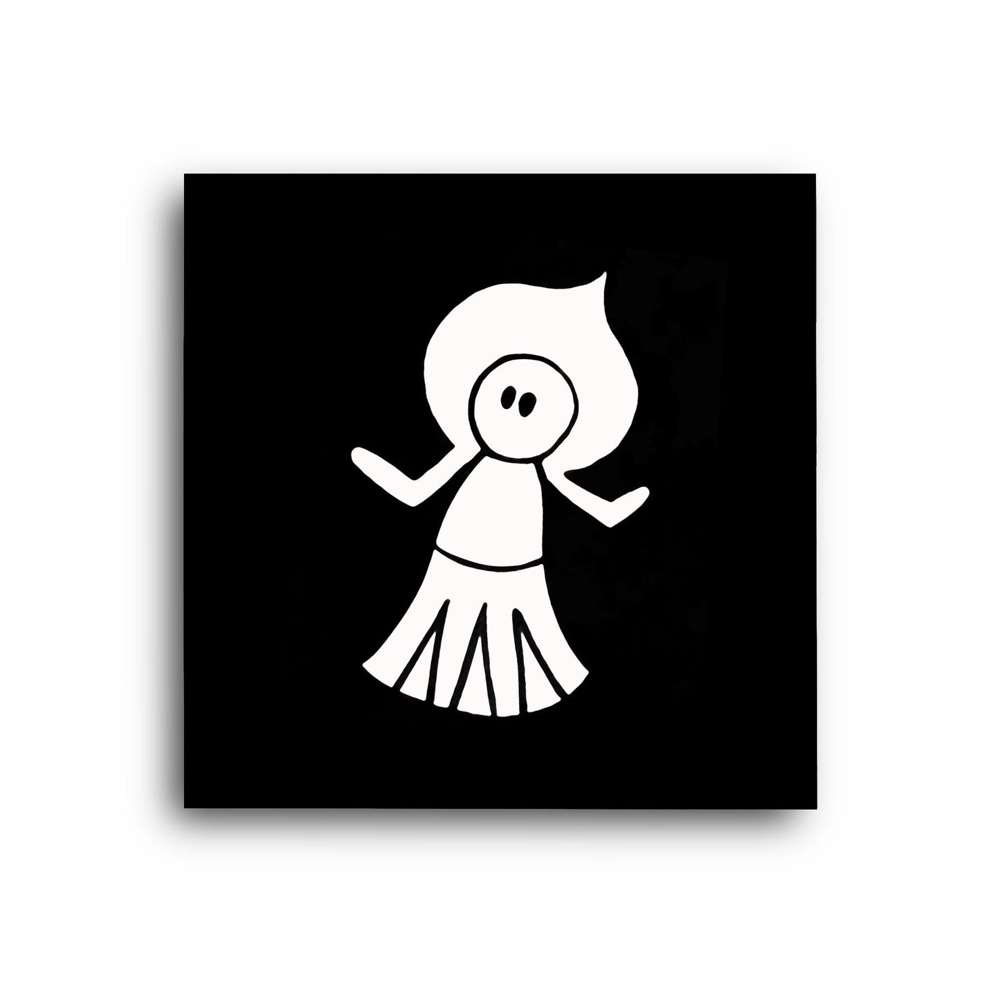 Flatwoods monster mini print