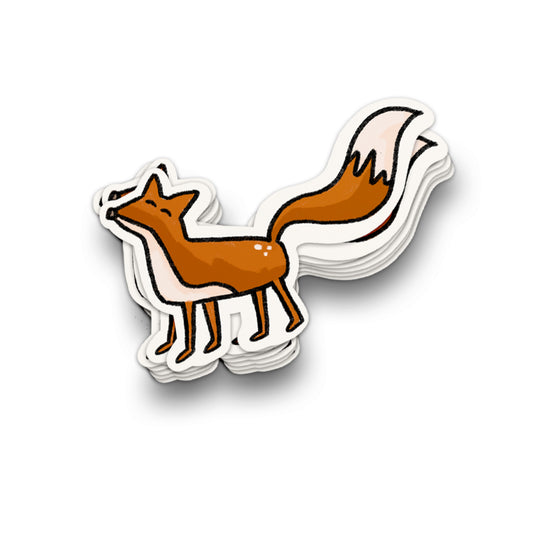 Lil fox sticker