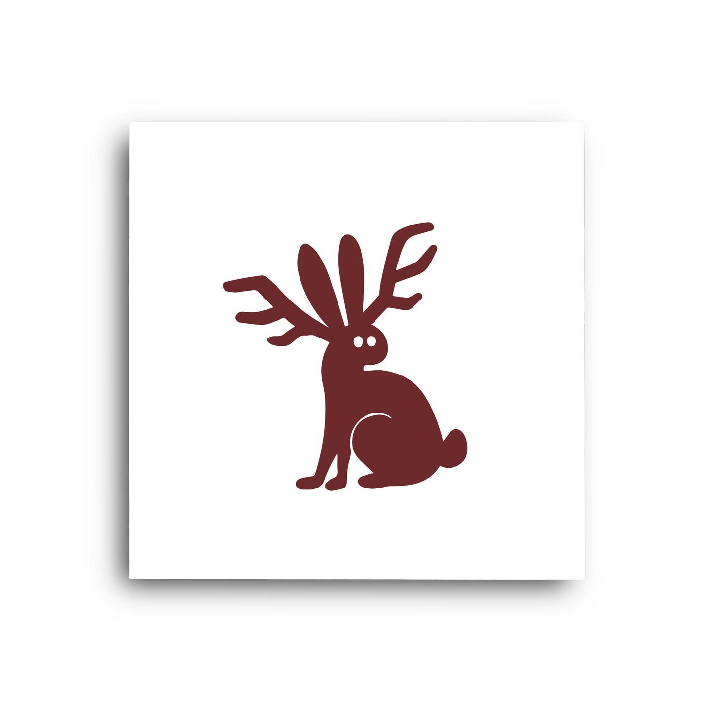 jackalope mini print