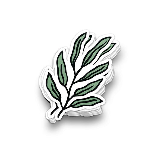 leaf sticker