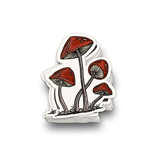 mushrooms sticker